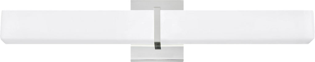 Milan 24 Bath White Glass Chrome LED 3000K 90 CRI90 cri 3000k 277v