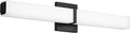 Milan 24 Bath White Glass Dark Bronze LED 90 CRI 3000K 277V