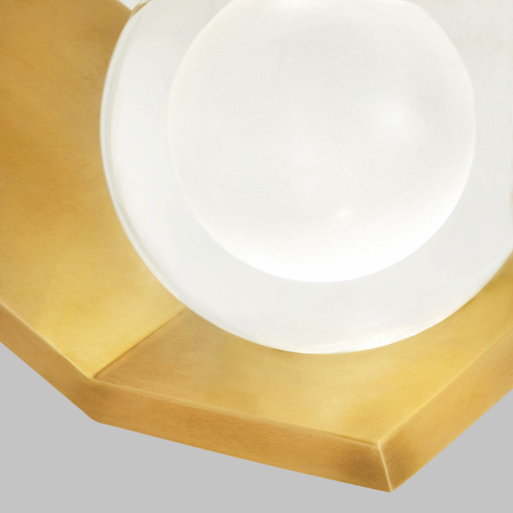 Mina Wall Natural Brass LED 3000K 120V