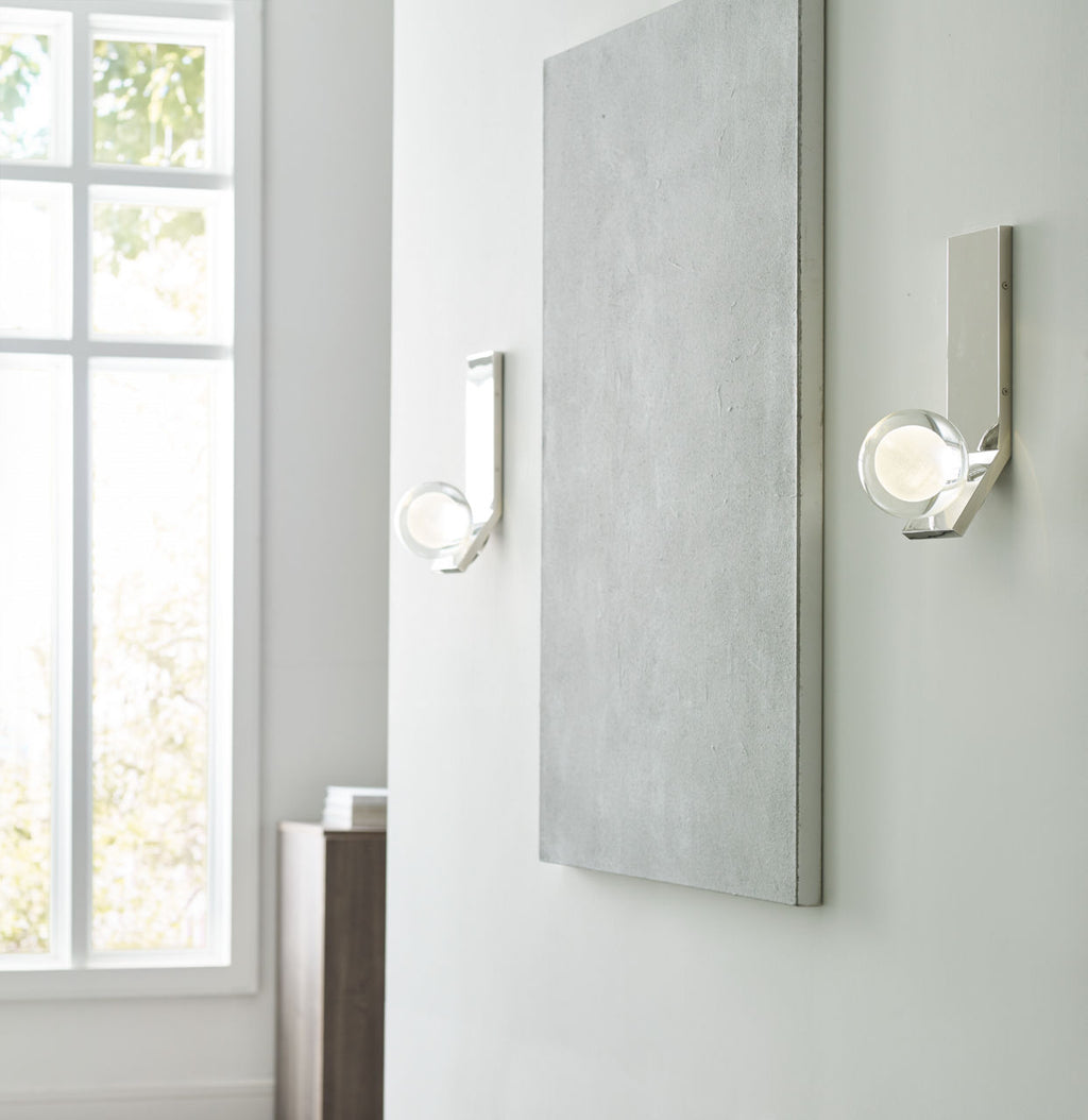 Mina Wall Polished Nickel LED 3000K 120V
