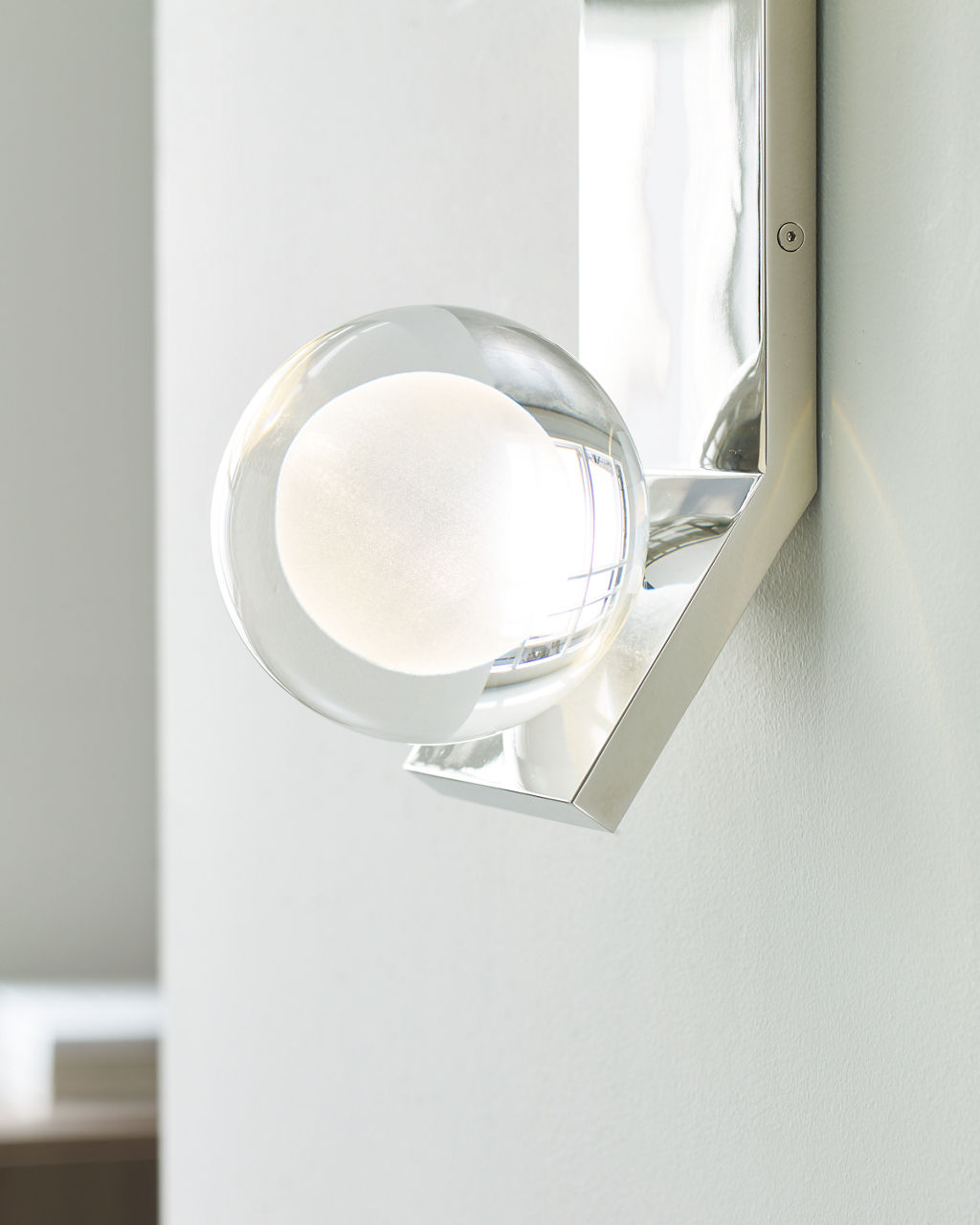 Mina Wall Polished Nickel LED 3000K 120V