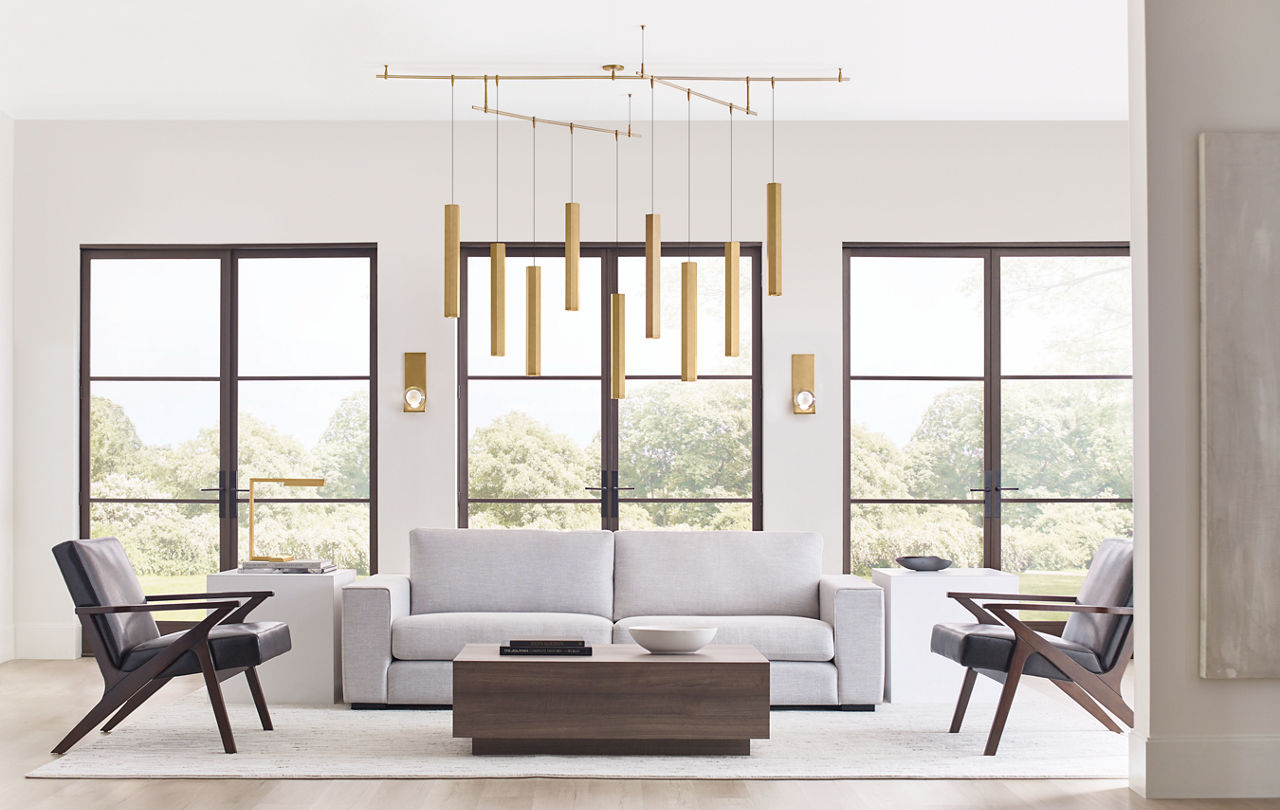 Mina Wall Polished Nickel LED 3000K 120V