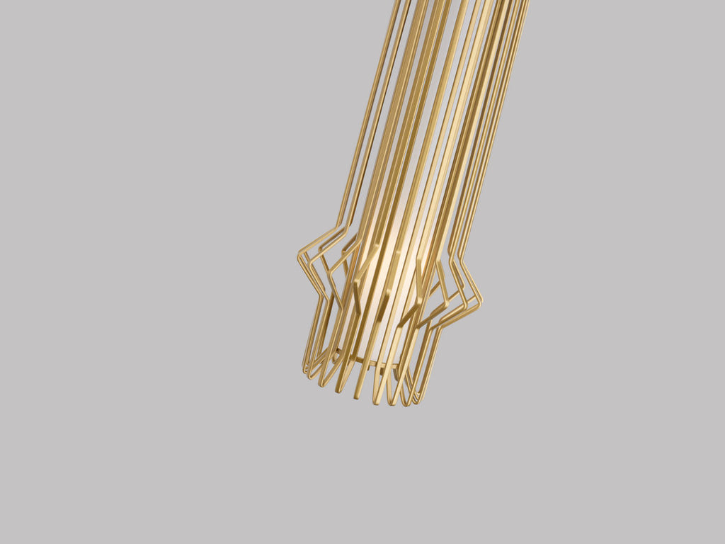 Syrma Mini Pendant | Satin Nickel | Matte black FreeJack Bulb(s) Not Included