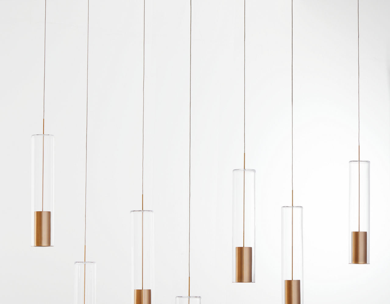 Captra Chandelier 9 Light Aged Brass LED 3000K 90 CRI 12Vsurface