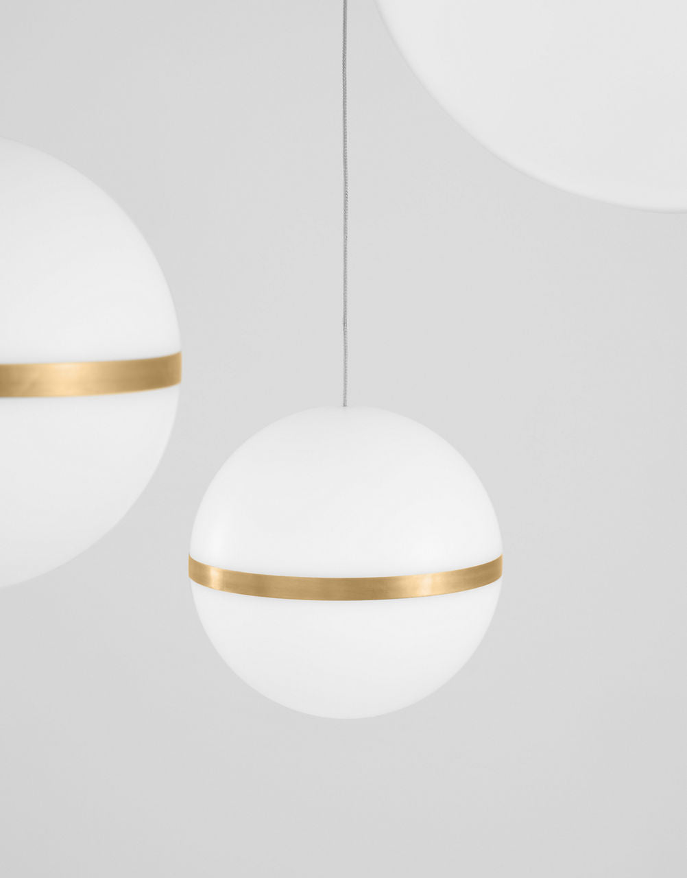 Mini Hanea Chandelier 9 Light Natural Brass LED 3000K 90 CRIbi-pin 12V 90 vri 3000k remote