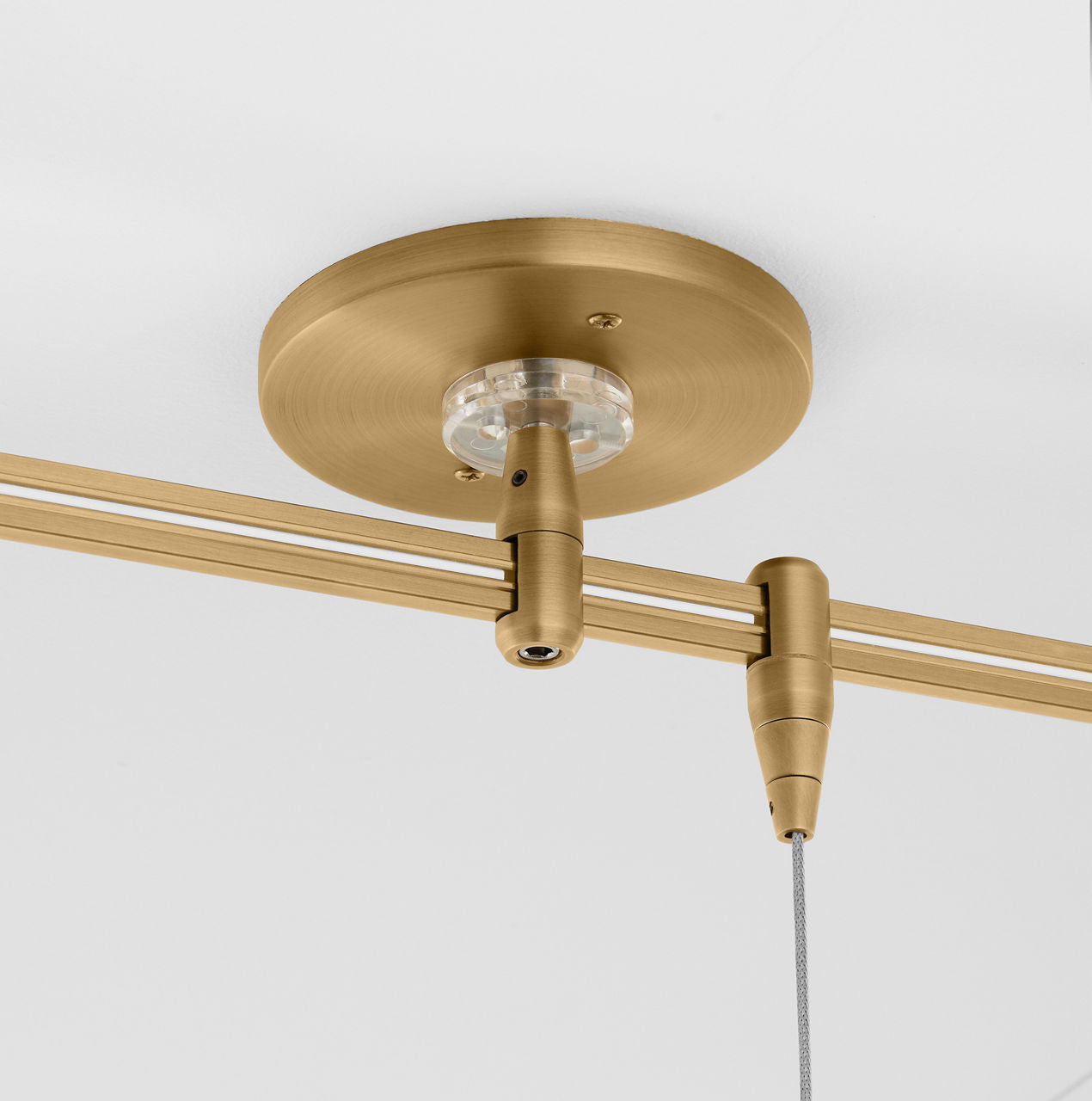 Captra Chandelier 9 Light Aged Brass LED 3000K 90 CRI 12Vremote