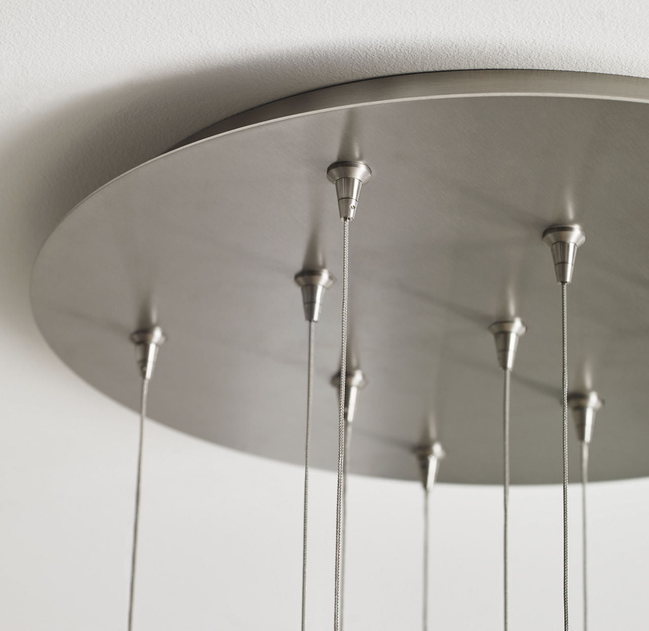 Captra Pendant | Satin Nickel | Clear glass FreeJack Bulb(s) Included