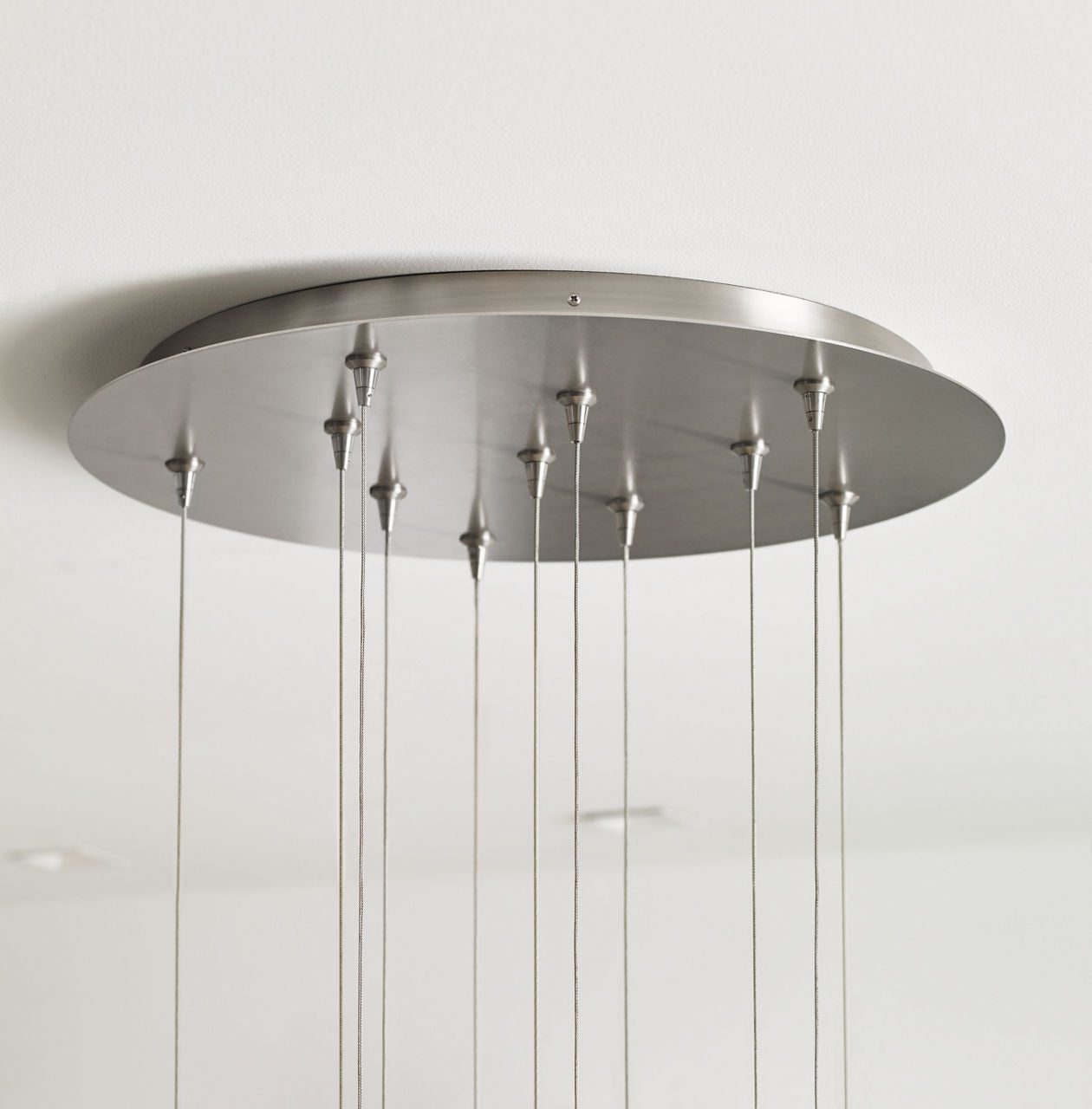 Captra Pendant | Satin Nickel | Clear glass FreeJack Bulb(s) Included