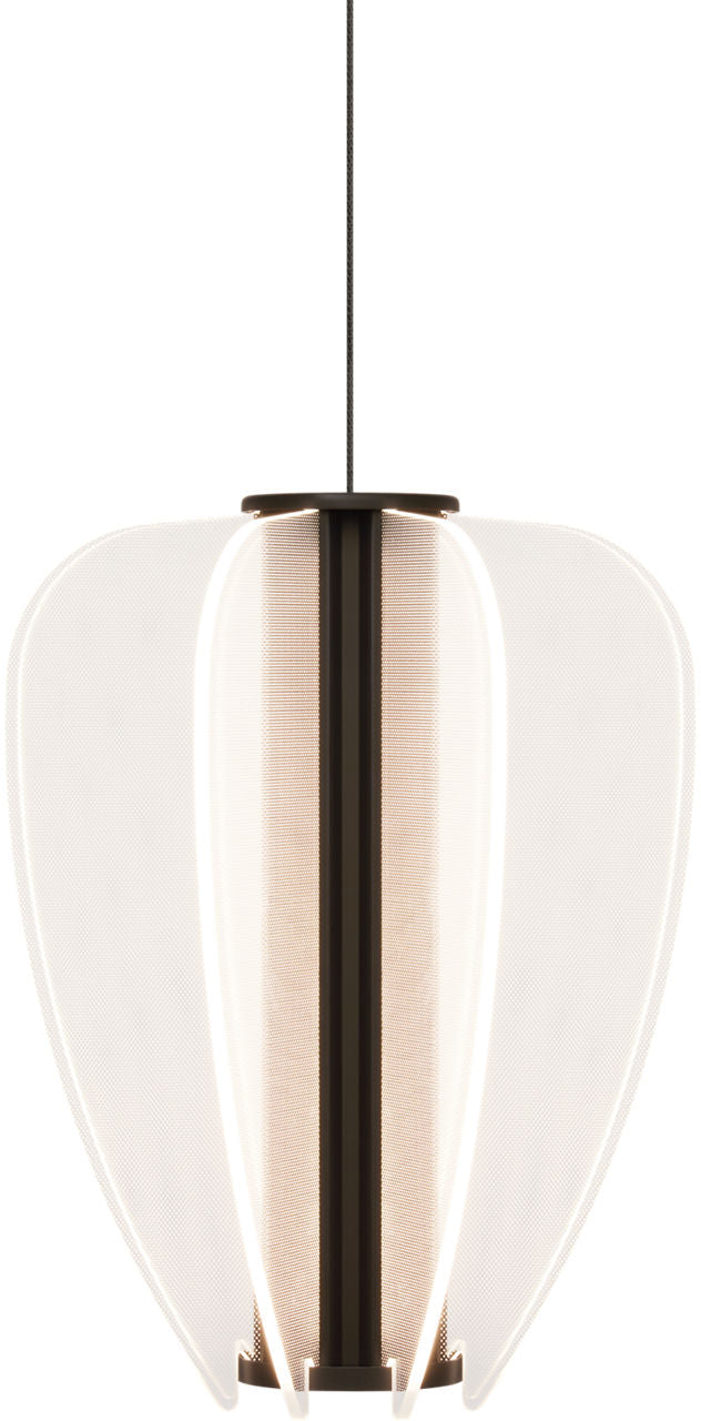 Mini Nyra Pendant | Nightshade Black | Acrylic FreeJack Bulb(s) Included