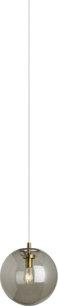 Palona Pendant Smoke Aged Brass 2700K 90 CRI st19 led 90 cri 2700k 120v