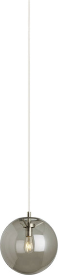 Palona Pendant Smoke Satin Nickel 2700K 90 CRI st19 LED 2700K 90 CRI 120v