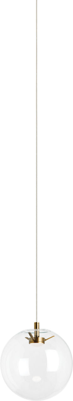 Palona Pendant Clear Aged Brass 3000K-2200K 90 CRI led warm dim 3000k - 2200k 120v