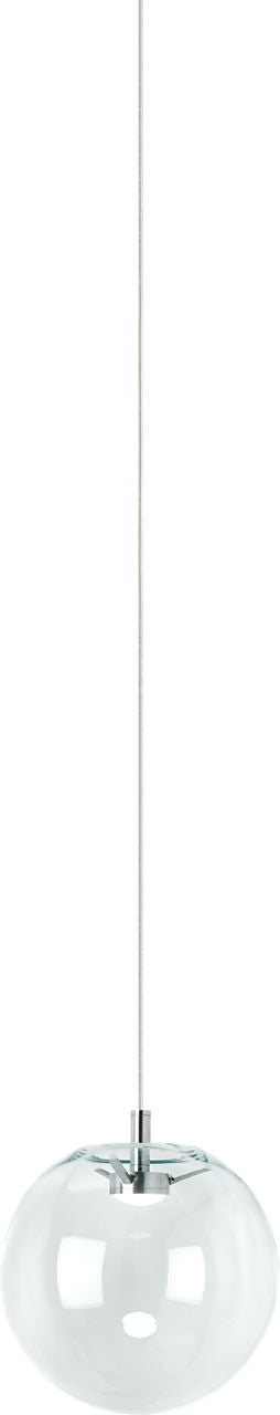Palona Pendant Clear Satin Nickel 3000K-2200K 90 CRI led warm dim 3000k - 2200k 120v