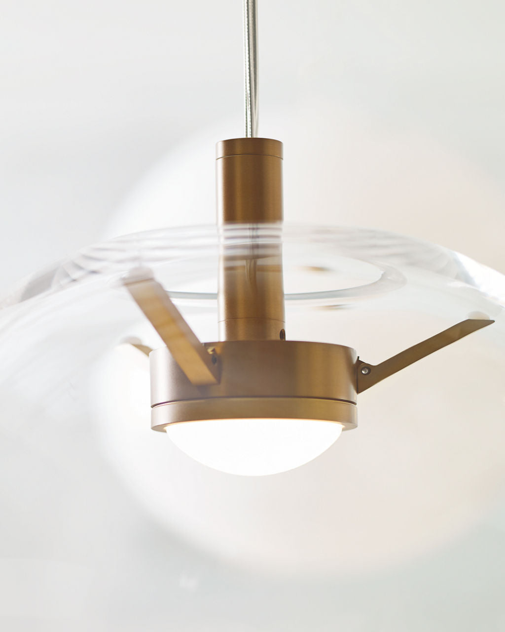 Palona Pendant Clear Aged Brass Bulb Not Included