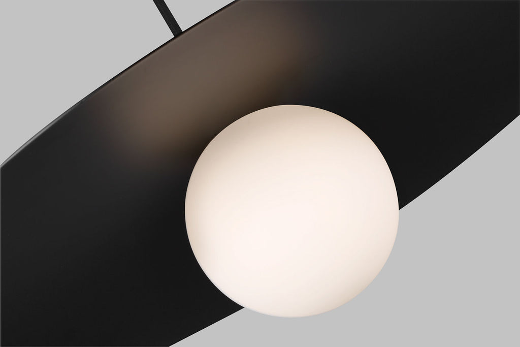 Pirlo Pendant Matte Black Bulb Not Included