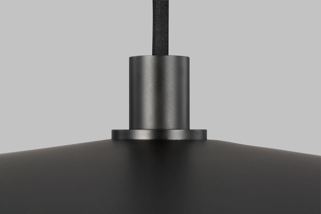 Pirlo Pendant Matte Black Bulb Not Included