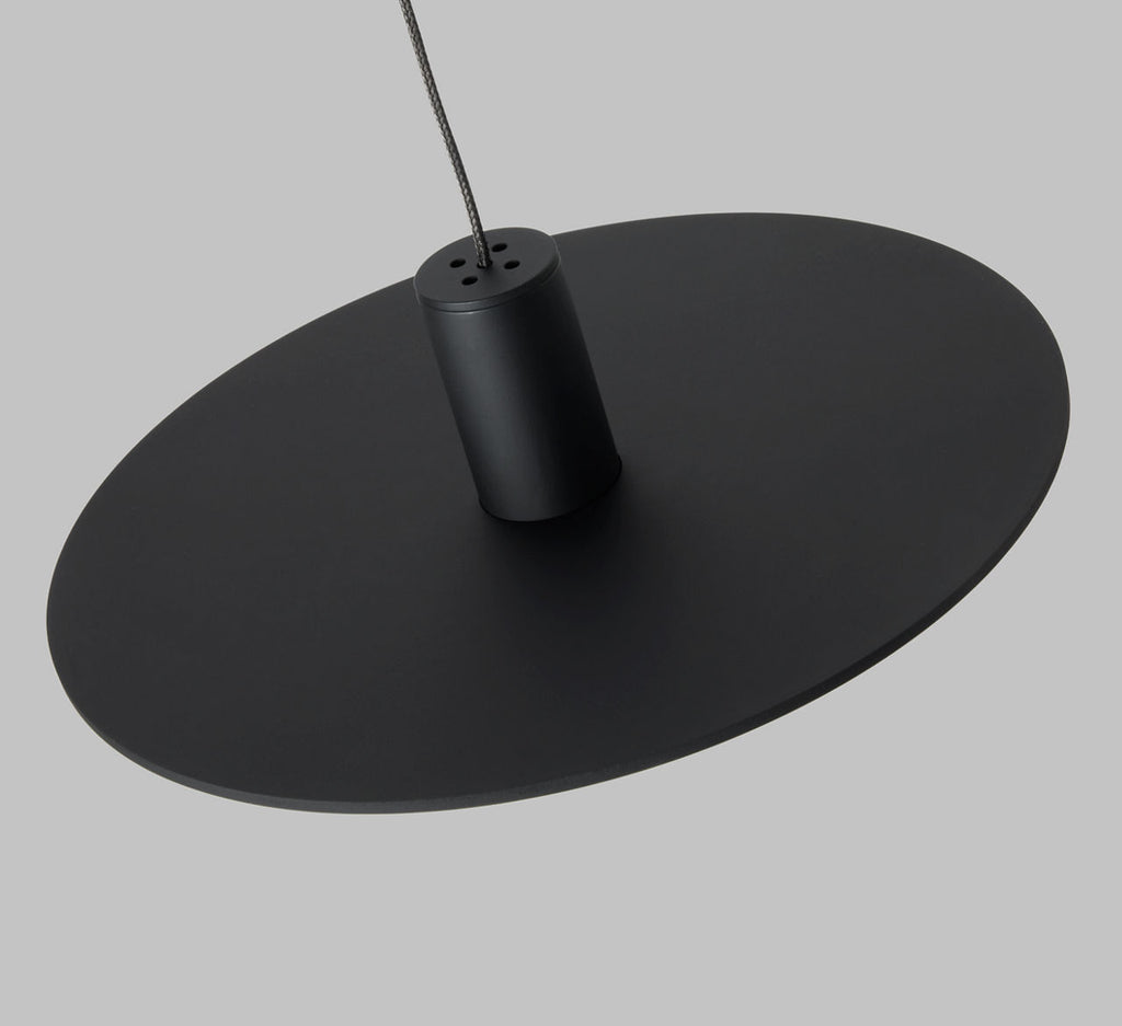 Mini Ponte Pendant | Nightshade Black | Metal Shade FreeJack Bulb(s) Included