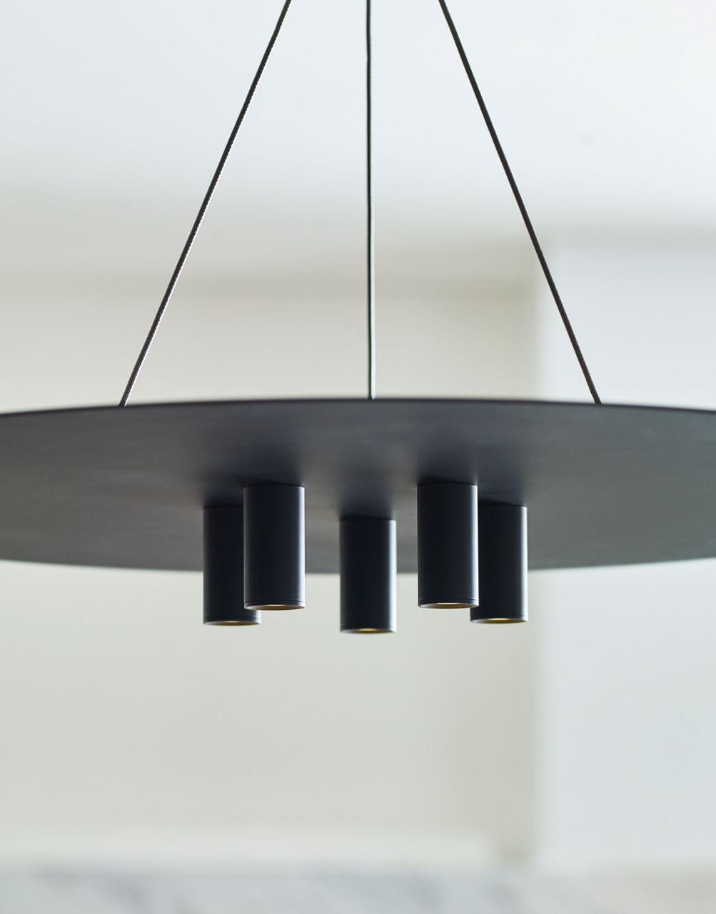 Ponte 22 Pendant Nightshade Black 3000K 90 CRI integrated led 90 cri 3000k 120v
