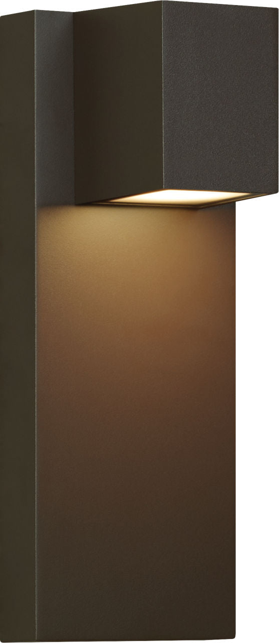 Quadrate Outdoor Wall Bronze 3000K-2200K 90 CRI led 90 cri 3000k-2200k 120v