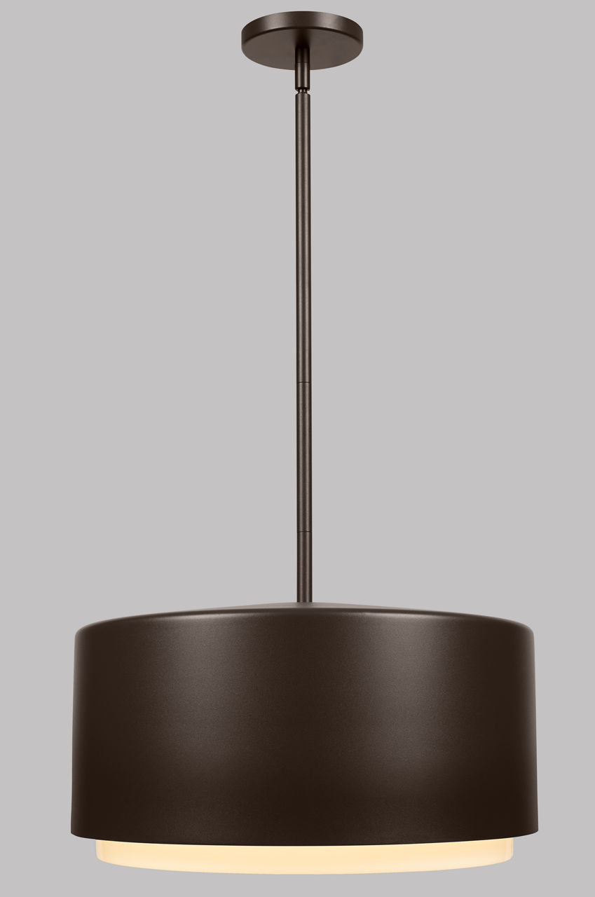 Roton 18 Outdoor Pendant Bronze 3000K 90 CRI