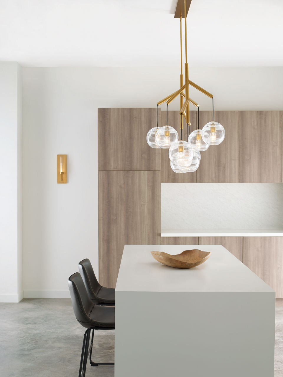 Sedona Double Chandelier Double Clear Aged Brass Bulb Not Included