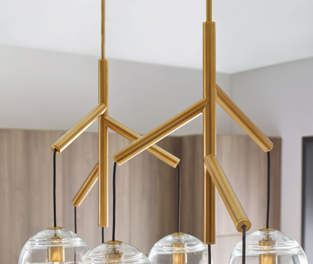 Sedona Double Chandelier Double Clear Aged Brass Bulb Not Included