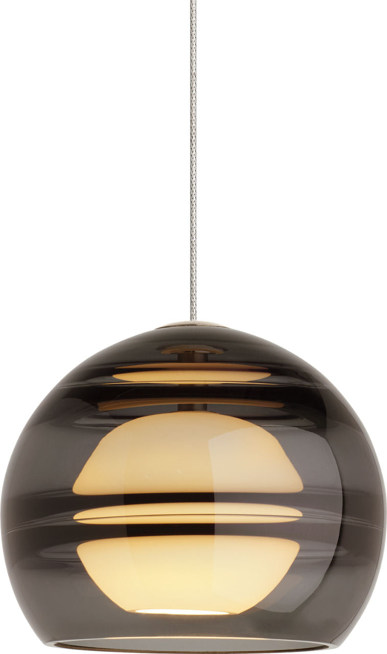 Sedona Pendant | Satin Nickel | Smoke FreeJack Bulb(s) Not Included
