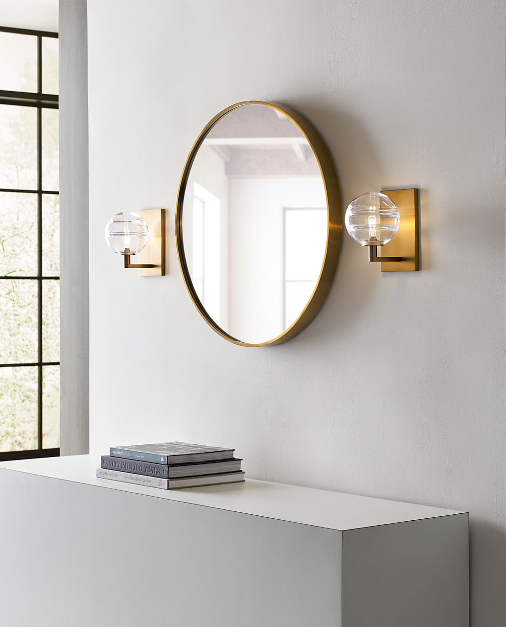 Sedona Wall Clear Aged Brass 2700K 90 CRI t6 led 90 cri 2700k 120v