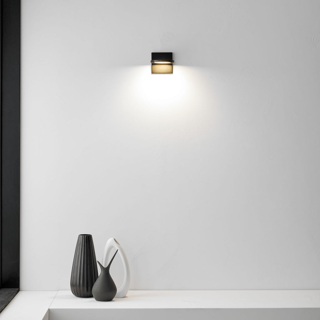 Spectica Wall Acrylic Matte Black 3000K 90 CRI LED 3000k 120v