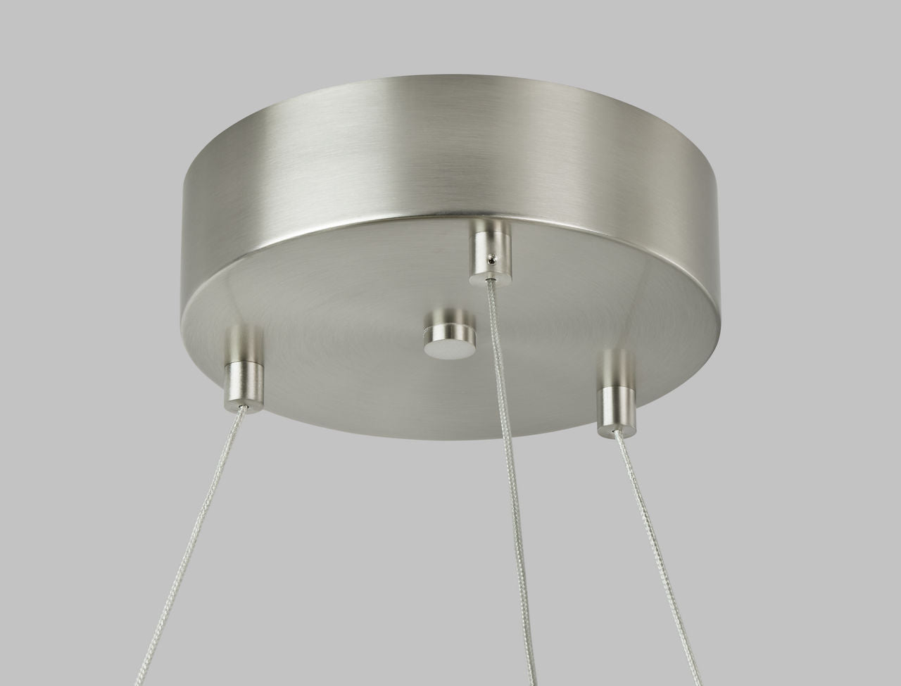 Stratos 30 Chandelier 30" Diameter Frost/Satin Nickel 2700K 90 CRI led 90 cri 2700k 120v