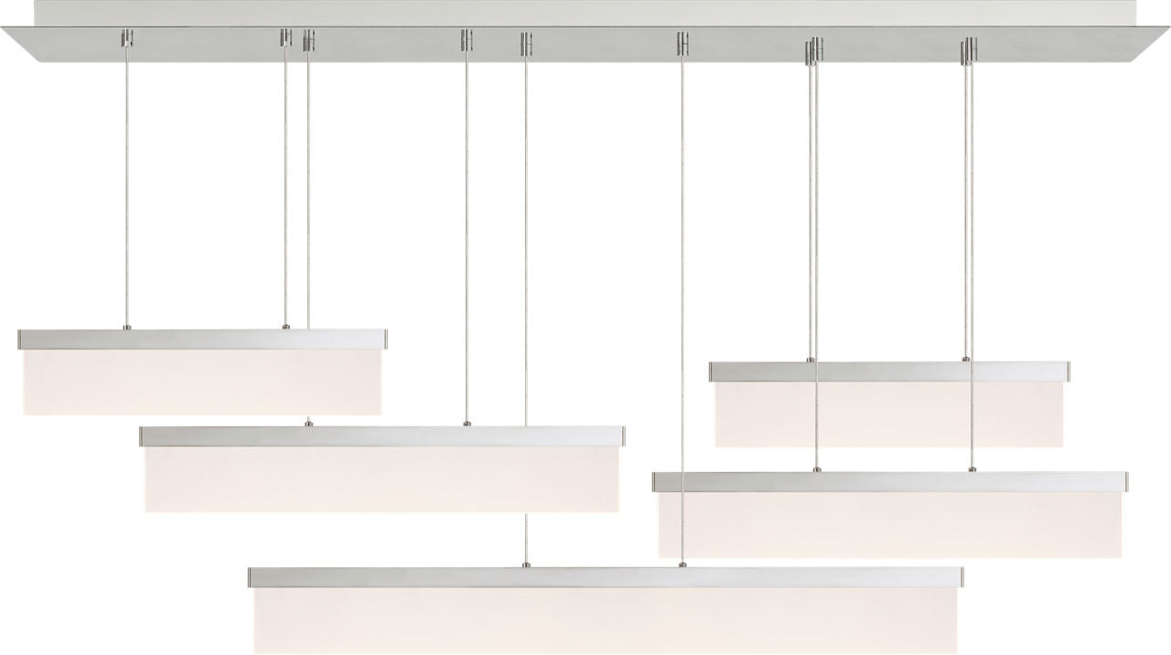 Belterra 48 Chandelier 48" Diameter Natural Brass 3500K 90 CRI integrated led 90 cri 3500k 120v