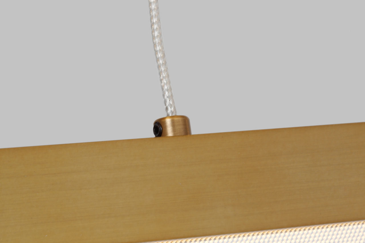 Belterra 48 Chandelier 48" Diameter Natural Brass 3000K 90 CRI integrated led 90 cri 3000k 120v