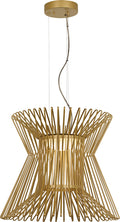 Syrma Pendant Satin Gold LED 90 CRI 3500K 120-277V