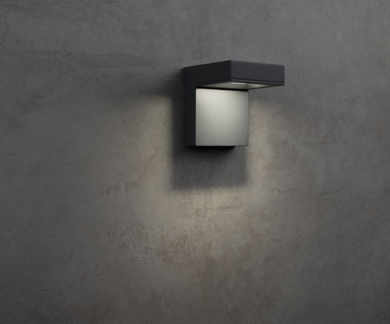 Taag 6 Outdoor Wall | Charcoal 3000K Button Photocontrol