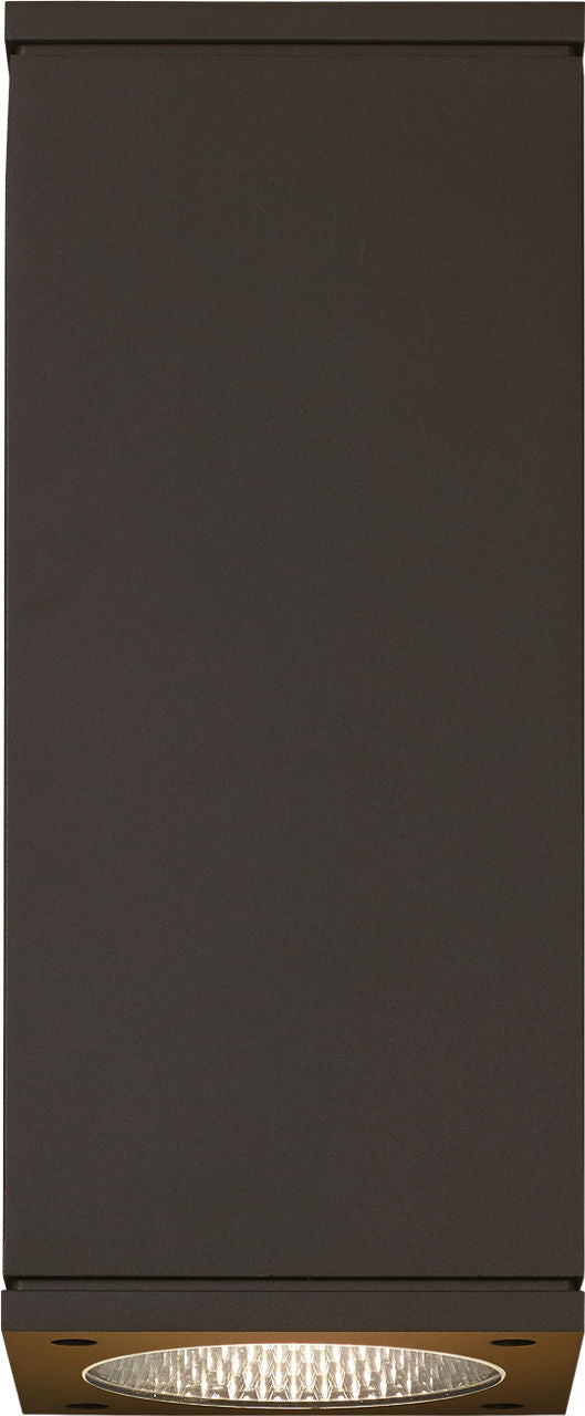 Tegel 18 Outdoor Wall | Bronze 4000K 10° Up + Down Uplight + Downlight None