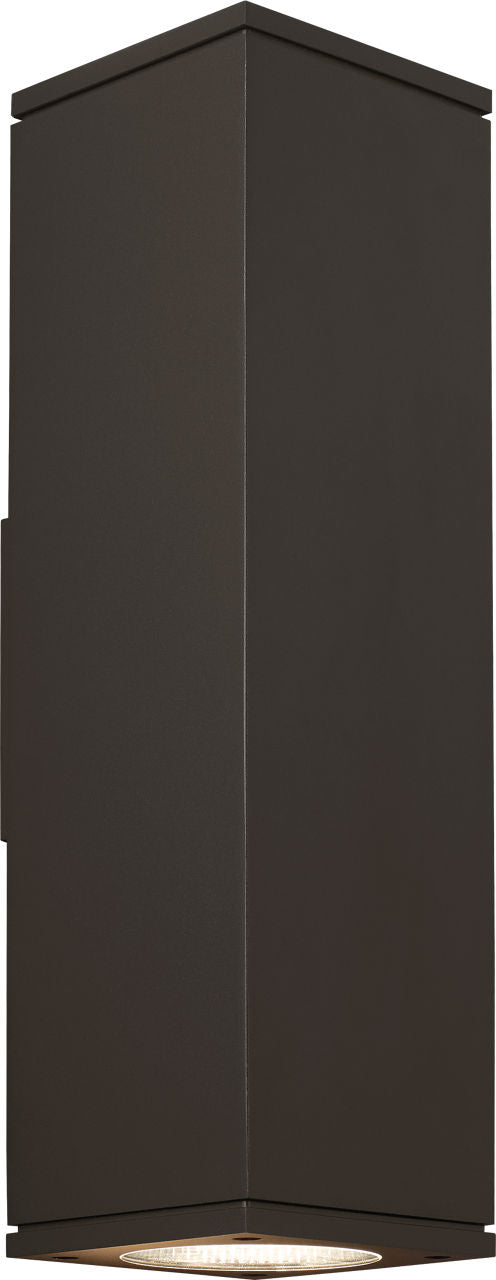 Tegel 18 Outdoor Wall | Bronze 4000K 10° Up + Down Uplight + Downlight None
