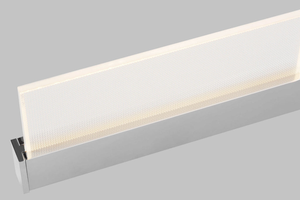 Tris 3-Light Bath 3 Light Chrome LED 90 CRI 3000K 120V