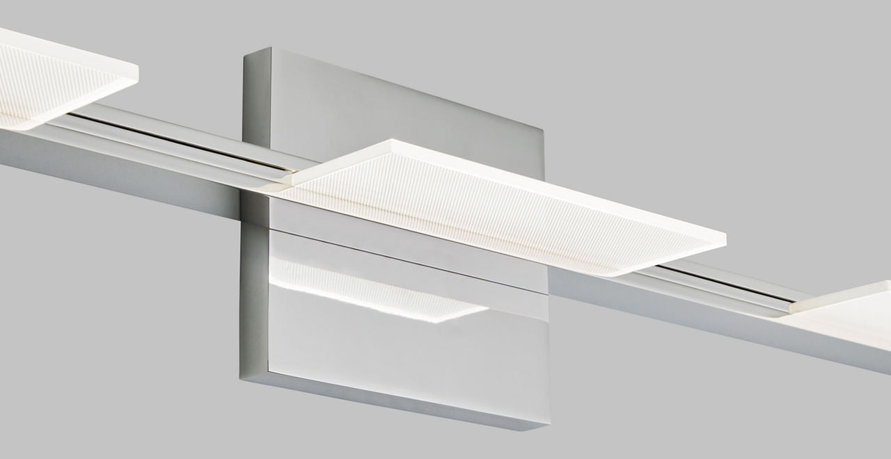 Tris 3-Light Bath 3 Light Chrome LED 90 CRI 3000K 120V