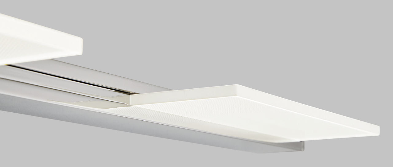 Tris 3-Light Bath 3 Light Chrome LED 90 CRI 3000K 120V