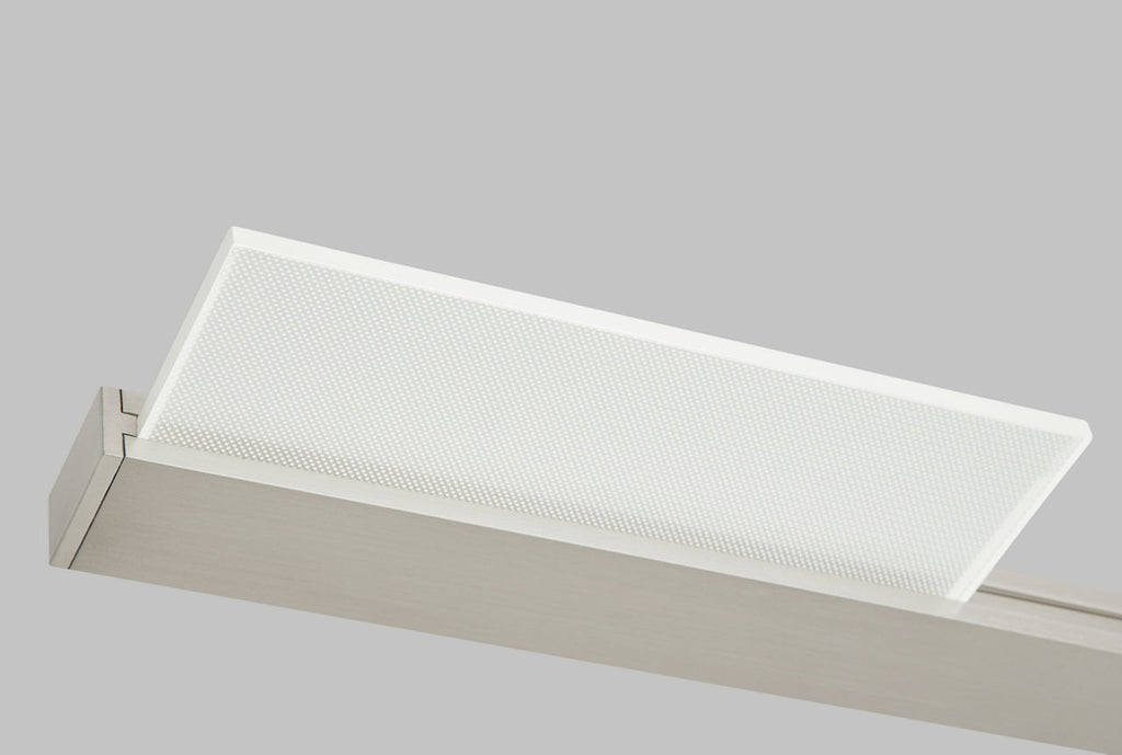 Tris 3-Light Bath 3 Light Satin Nickel 3000K 90 CRI integrated led 90 cri 3000k 120v
