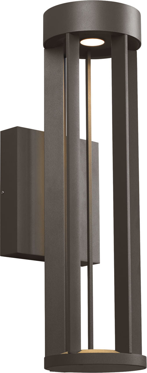 Turbo 18 Outdoor Wall Bronze 3000K 80 CRI