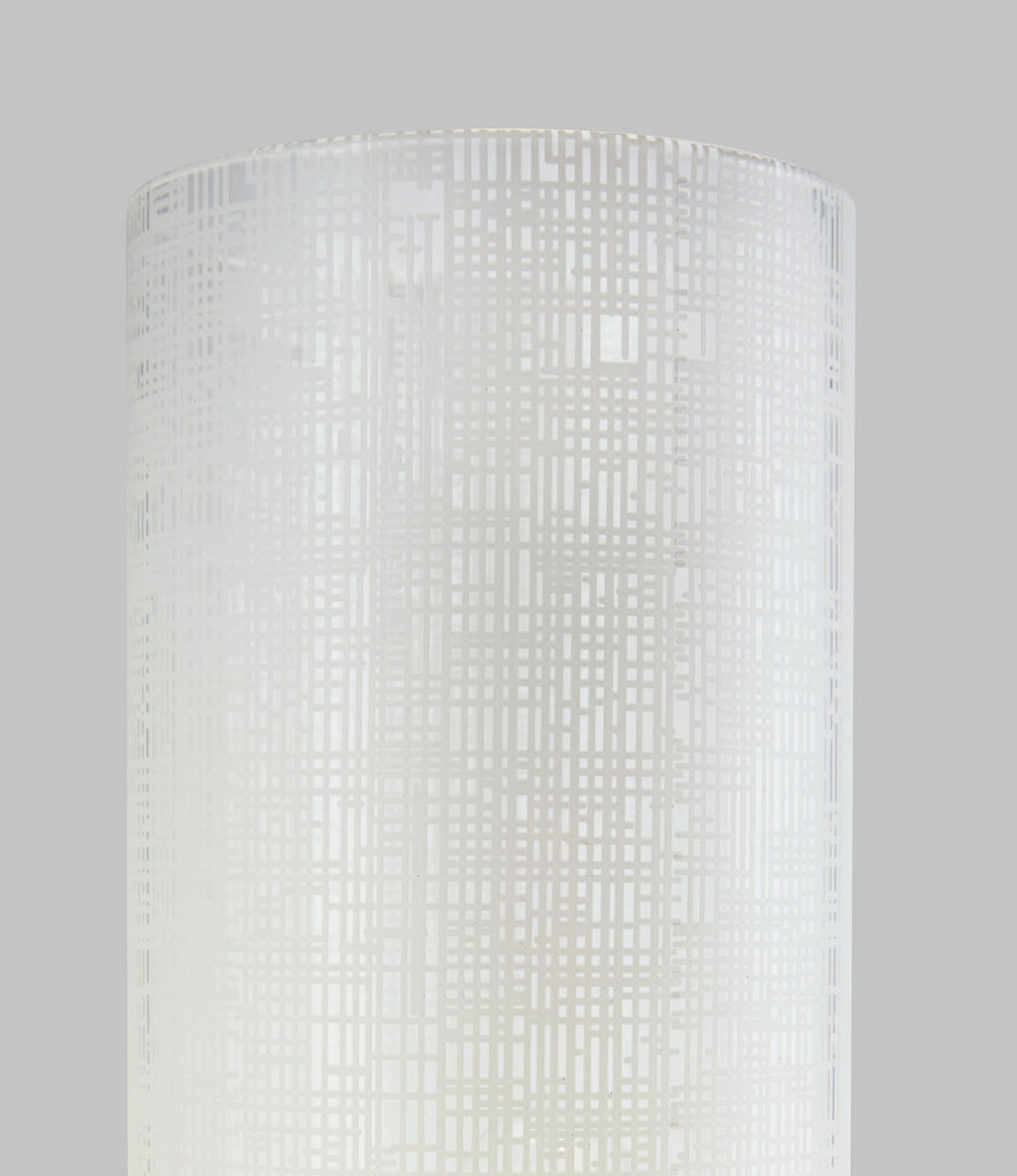 Vetra Wall Linen Satin Nickel Bulb Not Included