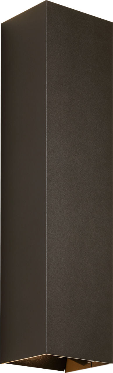 Vex 20 Outdoor Wall Bronze 3000K 90 CRI Uplight + Downlight