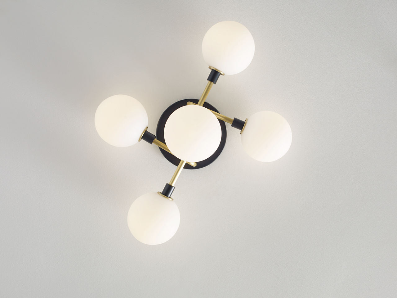 Viaggio Flush Mount Opal/Brass 3000K 90 CRI g9 led 90 cri 3000k 120v (t20)