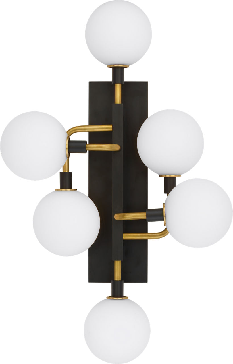 Viaggio Wall Opal/Brass 3000K 90 CRI g9 led 90 cri 3000k 120v