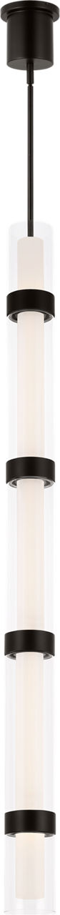 Wit Pendant 5 Glass Black 3000K 90 CRI integrated led 90 cri 3000k 120-277v unv (t24)