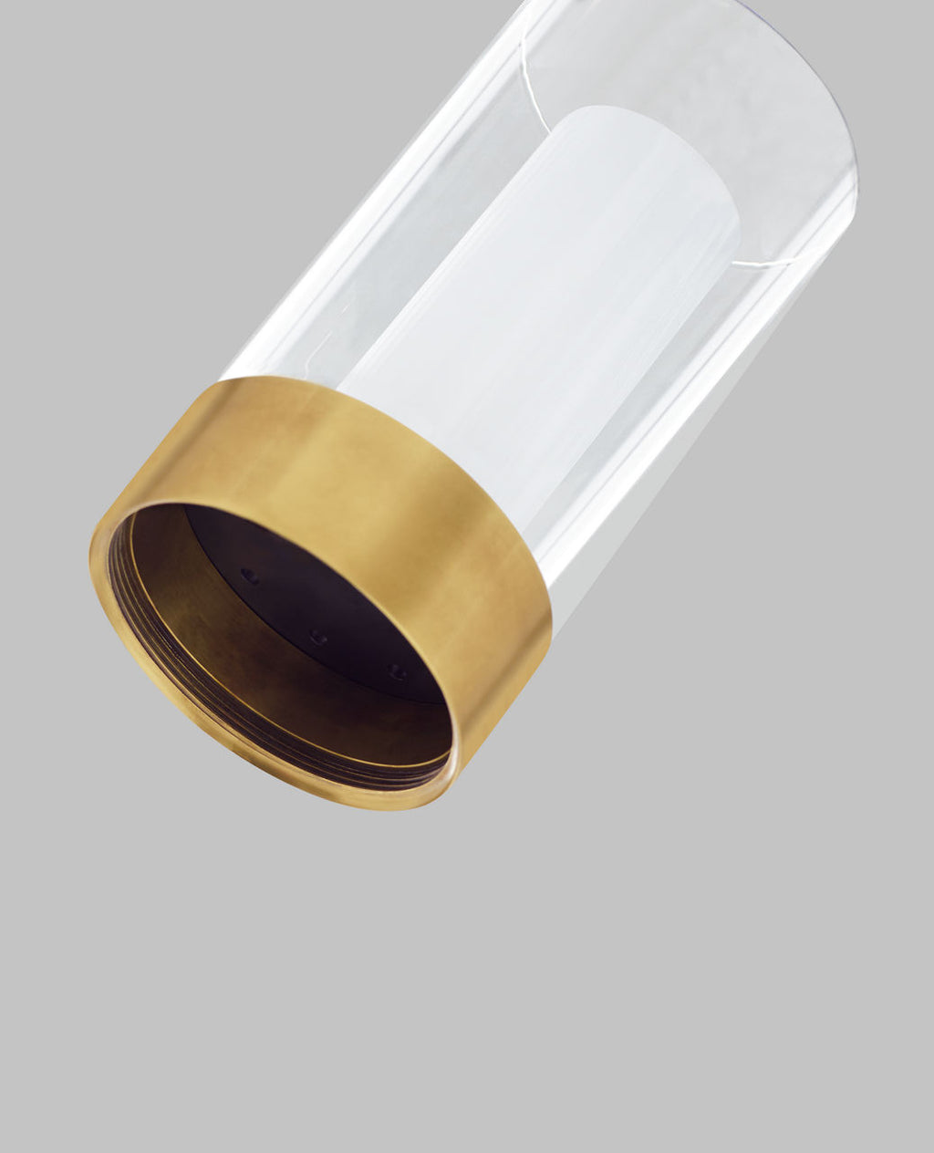 Wit Linear Suspension 7 Glass Aged Brass 3000K 90 CRI integrated led 90 cri 3000k 120-277v unv (t24)
