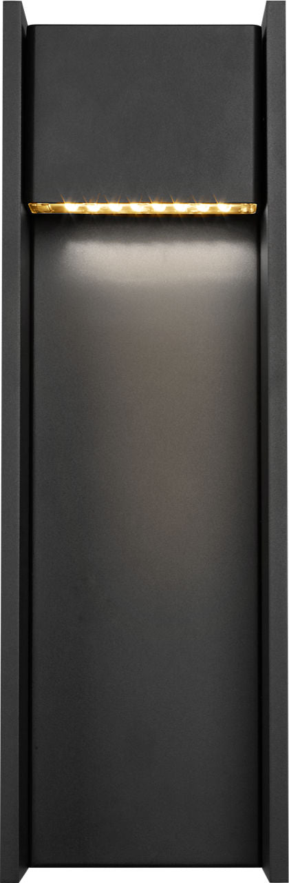 Zur 24 Outdoor Wall | Black 3000K Button Photocontrol