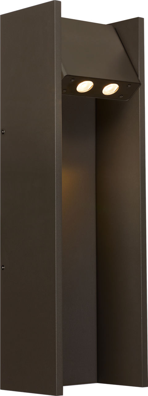 Zur 24 Outdoor Wall | Bronze 3000K Button Photocontrol