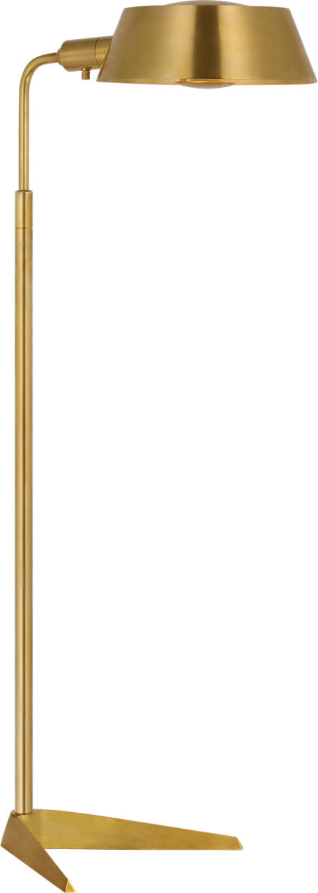 Alfie Pharmacy Floor Lamp | Hand-Rubbed Antique Brass